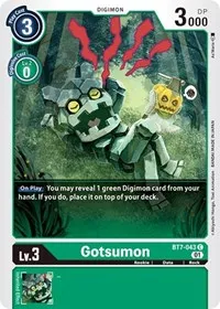 Gotsumon (Next Adventure) — Digimon Card Game Card Value
