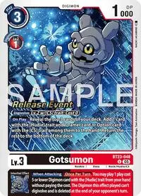 Gotsumon (Hackers' Slumber Release Event Cards)