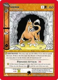 Gowrow (UFO: First Edition Tribal Theme Decks)