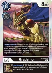 Grademon (X Record Pre-Release Cards)