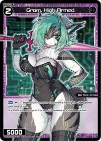 Gram High Armed Parallel Foil (Glowing Diva) — WIXOSS Card Value