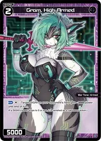 Gram High Armed Parallel Foil (Glowing Diva)