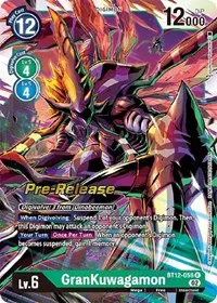 GranKuwagamon (Across Time Pre-Release Cards)