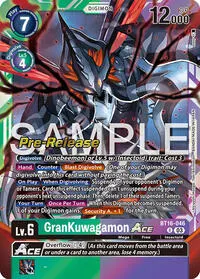 GranKuwagamon ACE (Beginning Observer Pre-Release Cards)
