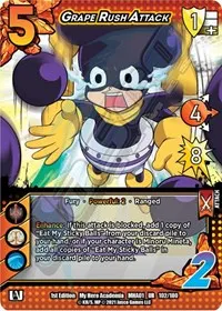 Grape Rush Attack (UniVersus: My Hero Academia)