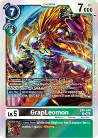 GrapLeomon (Animal Colosseum) — Digimon Card Game Card Value