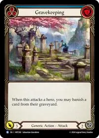 Gravekeeping Blue (Part the Mistveil)