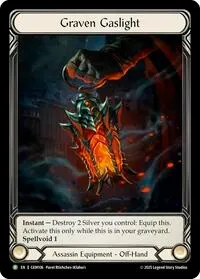 Graven Gaslight (GEM Pack 4) — Flesh & Blood TCG Card Value
