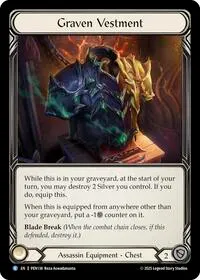 Graven Vestment (Compendium of Rathe)