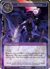 Graveyard Vampire (The Strangers of New Valhalla) — Force of Will Card Value