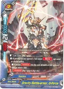 Gravity Battle armor G Force (Buddy Rave)