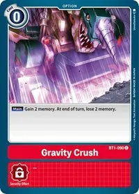 Gravity Crush (Release Special Booster 1.0) — Digimon Card Game Card Value