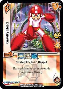 Gravity Hold (Mega Man: Battle for Power) — UniVersus Card Value