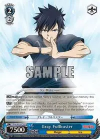 Gray Fullbuster SR (Fairy Tail ver.E)