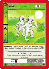 Grays (UFO: First Edition) — MetaZoo Card Value