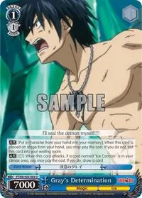 Grays Determination (Fairy Tail ver.E)