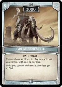 Great Behemoth (Revelations) — Argent Saga TCG Card Value