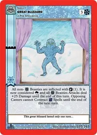 Great Blizzard (Nightfall: First Edition)