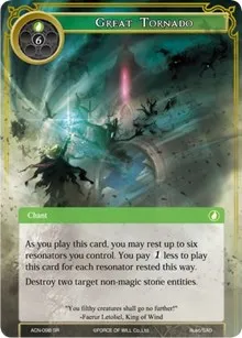 Great Tornado (Ancient Nights) — Force of Will Card Value