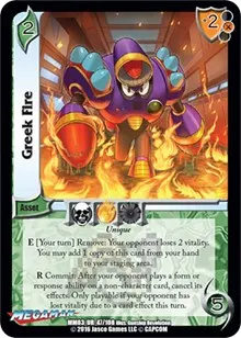Greek Fire (Mega Man: Battle for Power)