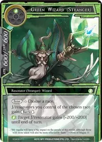 Green Wizard Stranger (Alice Origin II Starter Deck)