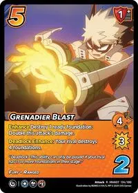 Grenadier Blast (UniVersus: My Hero Academia: Girl Power)