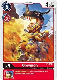 Greymon (Starter Deck 01: Gaia Red)