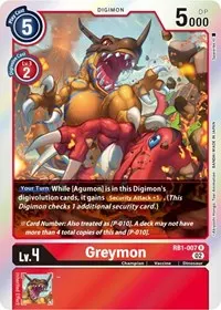 Greymon (Resurgence Booster)