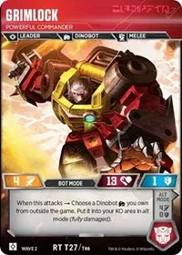 Grimlock Powerful Commander (Rise of the Combiners)