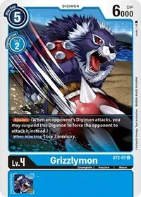 Grizzlymon (Starter Deck 02: Cocytus Blue)