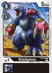 Grizzlymon (X Record)