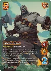 Grogs Rage (Critical Role: Heroes of Exandria)