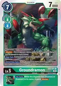 Groundramon Box Topper (Draconic Roar)