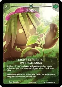 Grove Elemental Full Art (Argent Saga Promos)