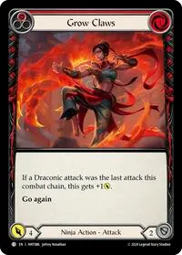 Grow Claws Red (The Hunted)