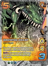 Growing Grasp (Godzilla: Reign of Kaiju) — UniVersus Card Value