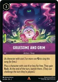 Gruesome and Grim (Rise of the Floodborn) — Lorcana TCG Card Value