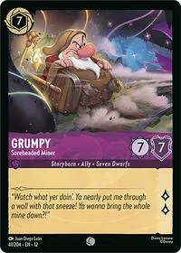 Grumpy Soreheaded Miner (Wilds Unknown) — Lorcana TCG Card Value