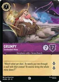 Grumpy Soreheaded Miner Foil (Wilds Unknown)