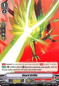 Guard Griffin (V Start Deck 02: 2018 Free Experience Deck "Kagero")