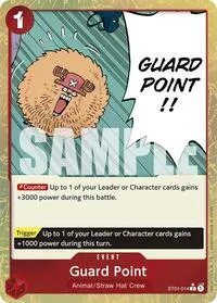 Guard Point Textured Foil (Premium Booster -The Best-)