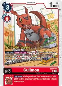Guilmon (Secret Crisis Pre-Release Cards)