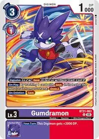 Gumdramon (World Convergence)