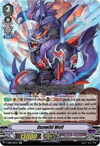 Gunwild Wolf (V-EB09: The Raging Tactics) — Cardfight Vanguard Card Value
