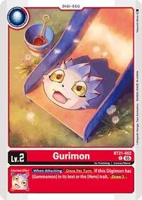 Gurimon (World Convergence) — Digimon Card Game Card Value