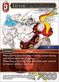 Gutsco (Opus XIV: Crystal Abyss) — Final Fantasy TCG Card Value