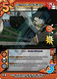 Gutter Punk Elbow Plus Ultra Pack 1 (UniVersus: My Hero Academia Promo Cards)