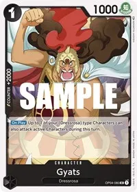 Gyats (Kingdoms of Intrigue) — One Piece Card Game Card Value