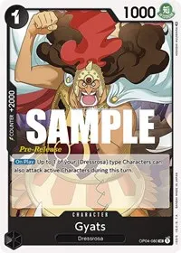 Gyats (Kingdoms of Intrigue Pre-Release Cards)