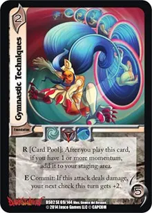 Gymnastic Techniques (Darkstalkers: Warriors of the Night)
